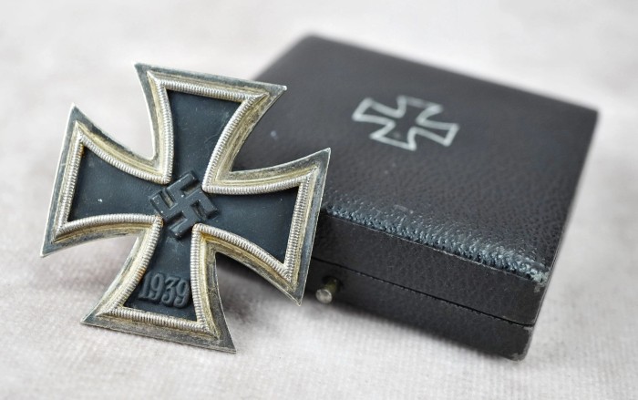 SOLD - Cased L/13 Marked Iron Cross First Class