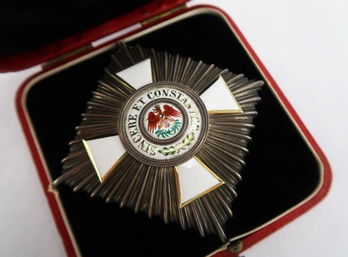 SOLD - Cased Order of the Red Eagle 2nd Class Breast Star by Godet