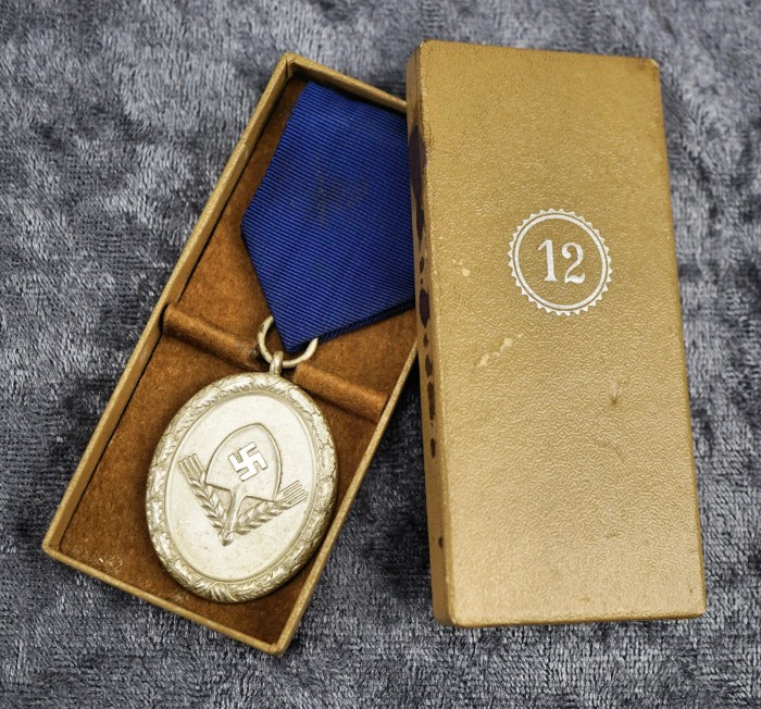 SOLD - Cased RAD 12 Year Service Medal