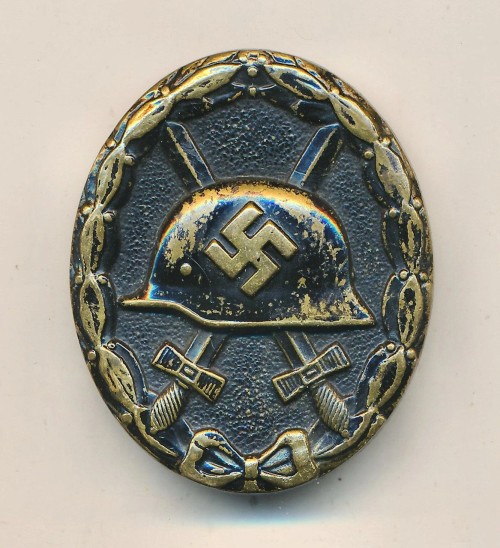 SOLD - Chaos Pattern Black Wound Badge