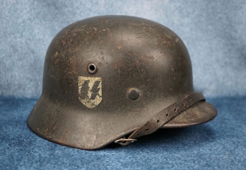 SOLD - Combat Worn SS M40 Helmet