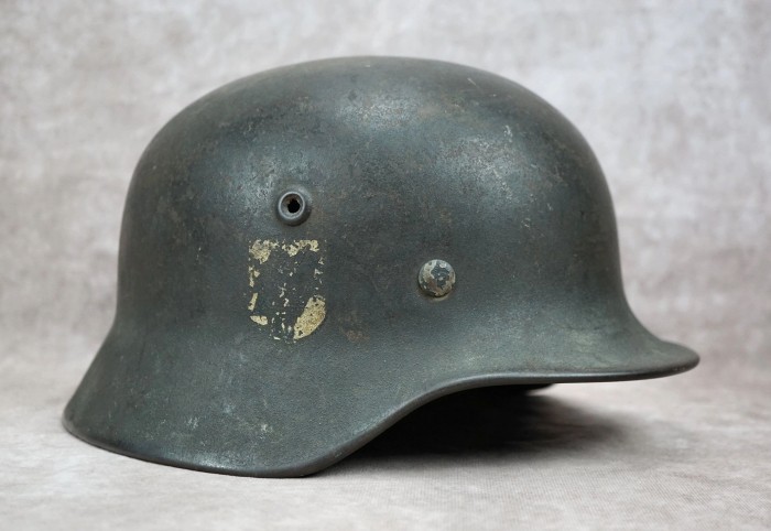 SOLD - Combat Worn SS M40 Helmet