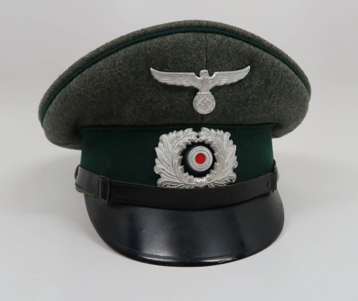 SOLD - Customs official's visor cap by Clemens Wagner