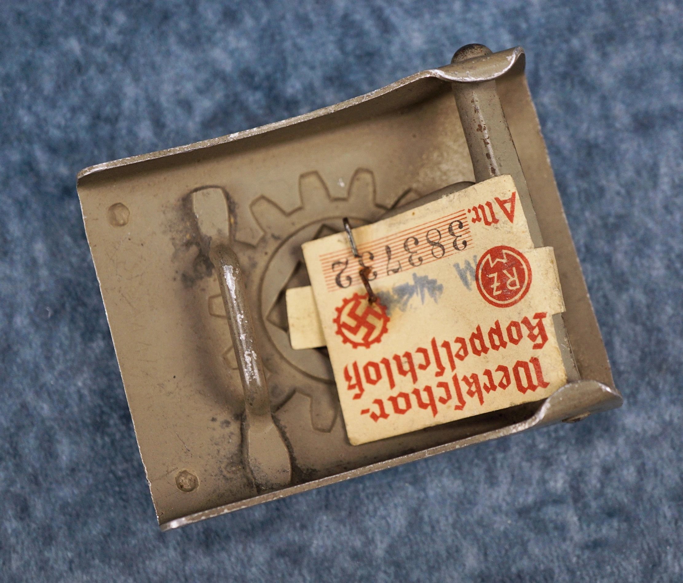 SOLD - DAF Belt Buckle w/ RZM Tag - Image 2