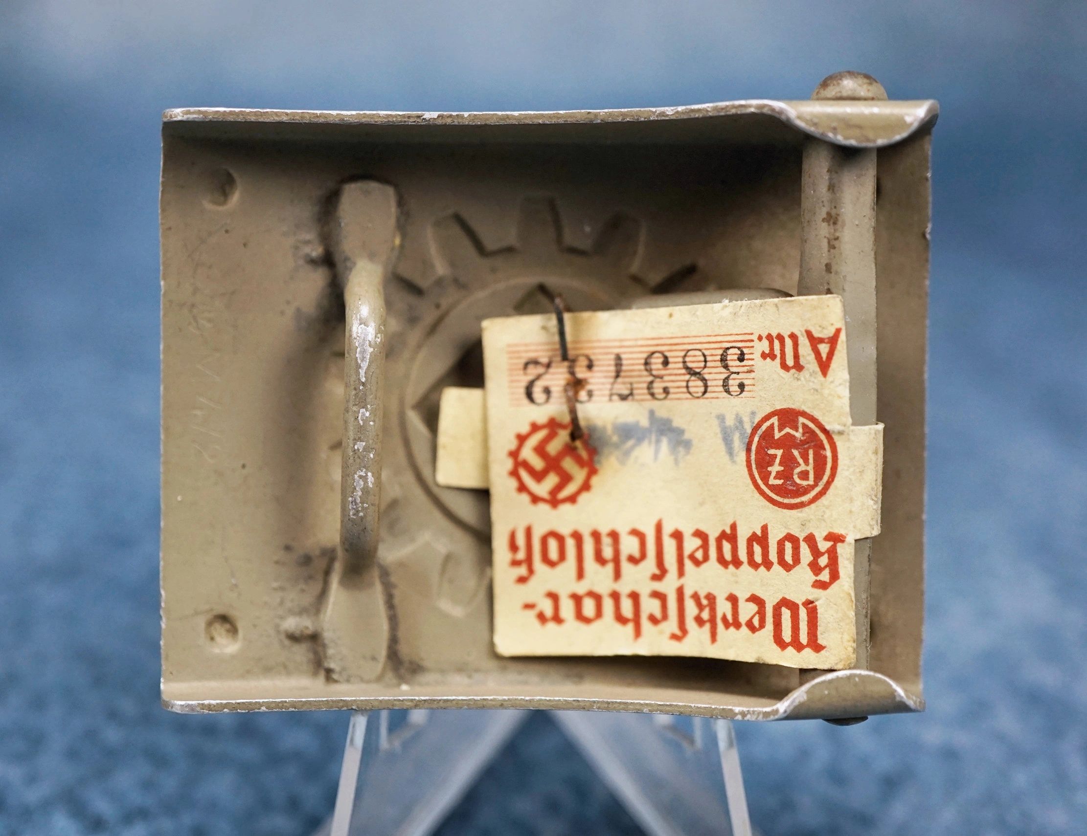 SOLD - DAF Belt Buckle w/ RZM Tag - Image 4