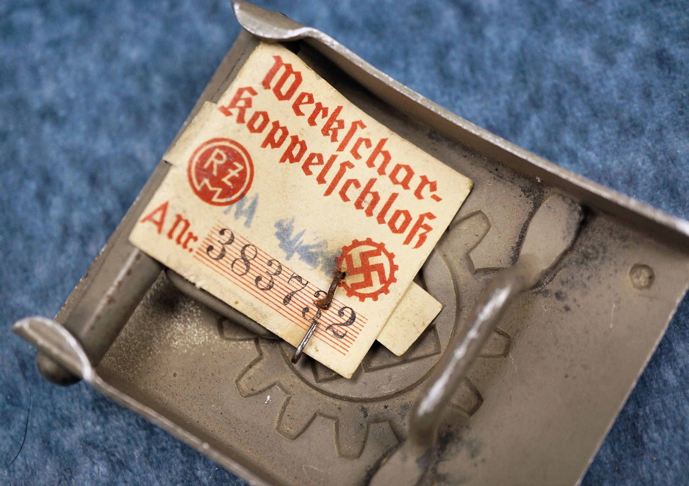 SOLD - DAF Belt Buckle w/ RZM Tag - Image 7