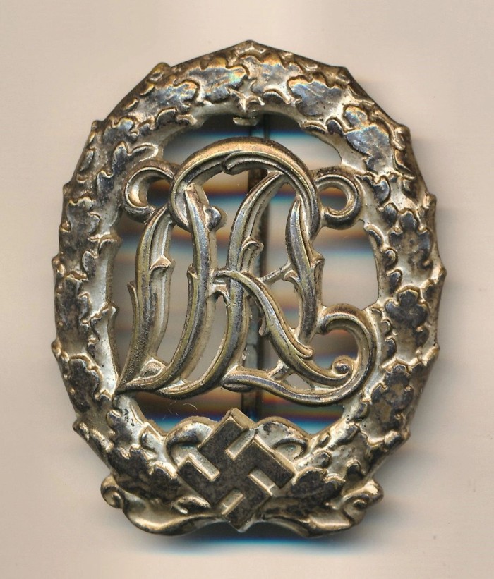 SOLD - DRL Sports Badge in Silver