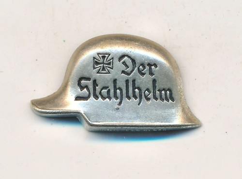 SOLD - Der Stahlhelm Membership Pin