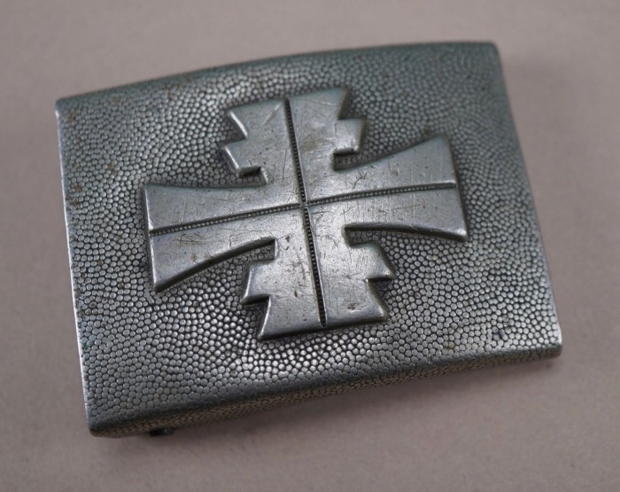 SOLD - Deutscher Turnerbund Buckle in Nickel