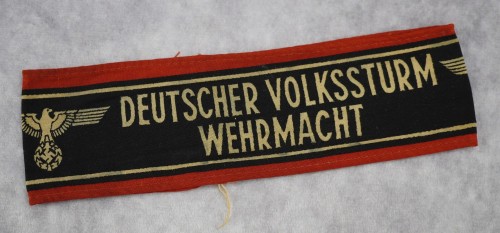 SOLD - Deutscher Volkssturm Wehrmacht Armband