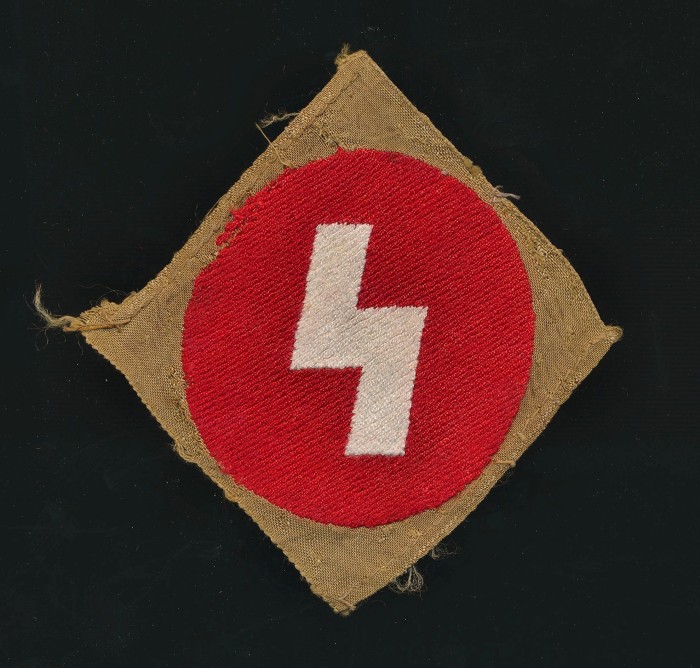 SOLD - Deutsches Jungvolk Sig Rune Sleeve Insignia