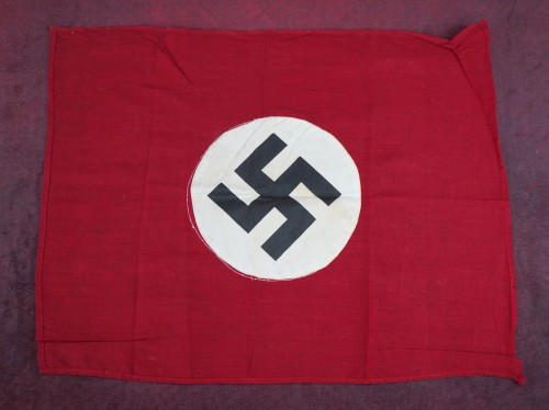 SOLD - Display Size Double Sided NSDAP Flag