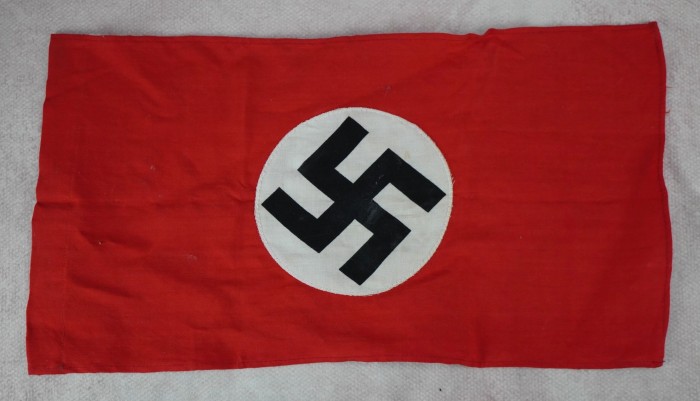 SOLD - Display Size Double Sided NSDAP Flag