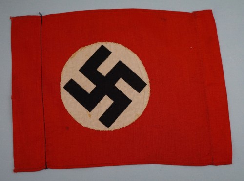 SOLD - Display Size Double Sided NSDAP Flag