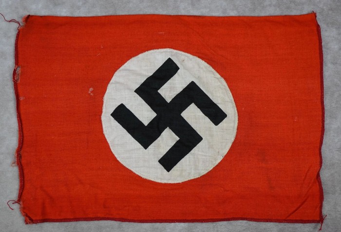 SOLD - Display Size Double Sided NSDAP Flag