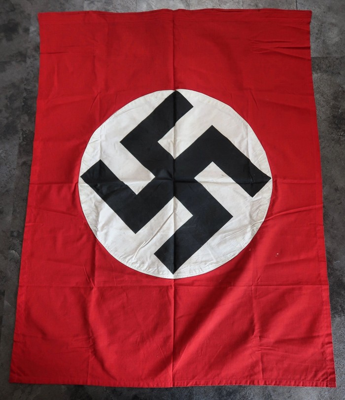 SOLD - Display Size Double Sided NSDAP Flag