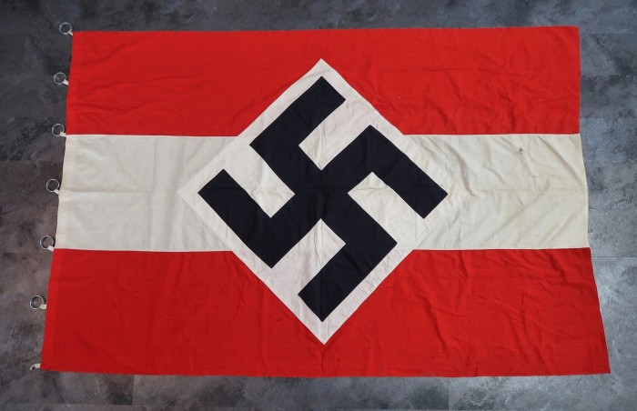 SOLD - Double Sided Hitler Youth Banner