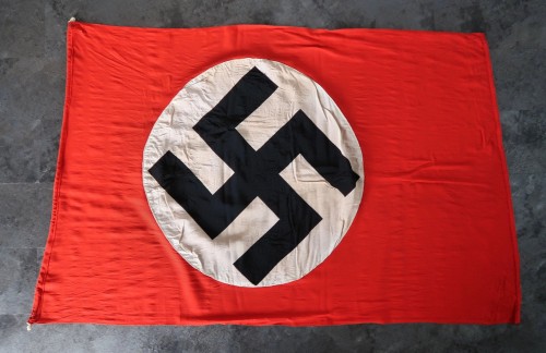 SOLD - Double Sided NSDAP Flag w/ Internal Rope