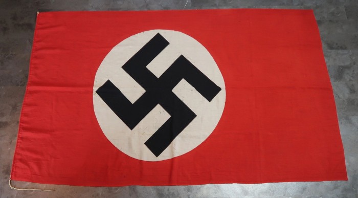 SOLD - Double Sided NSDAP Flag w/ Rope