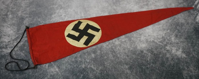 SOLD - Double Sided NSDAP Pennant