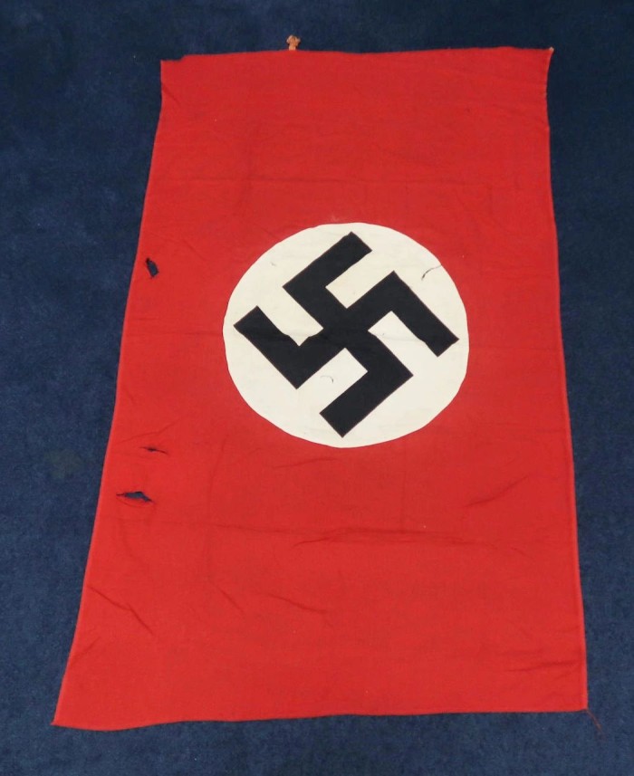 SOLD - Double sided NSDAP banner