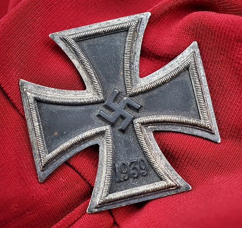 SOLD - Dual Marked Iron Cross 1st Class by Zimmerman