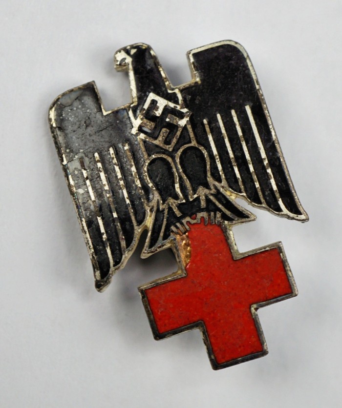 SOLD - Early DRK Enamel Cap Insignia