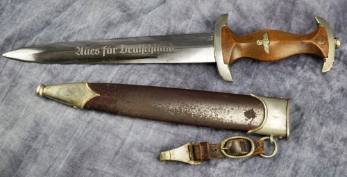 SOLD - Early Ground Röhm SA Dagger produced by Carl Eickhorn