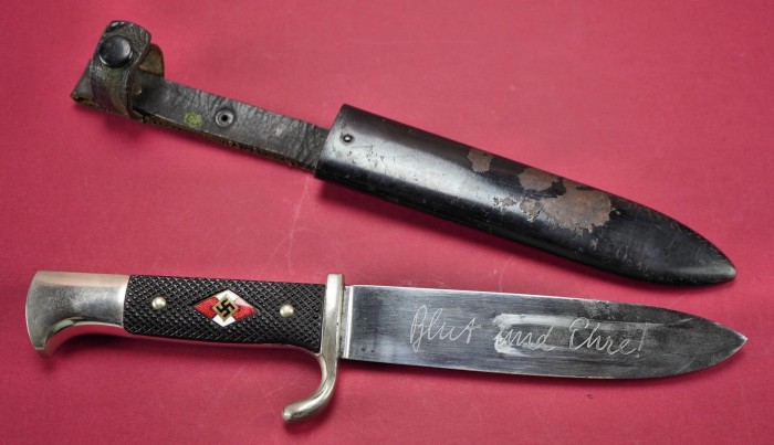 SOLD - Early Hitler Youth Knife by JA Henckels