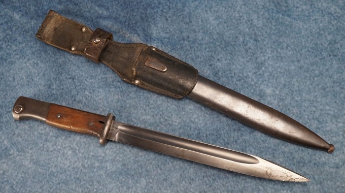 SOLD - Early MATCHING NUMBER K98 Bayonet