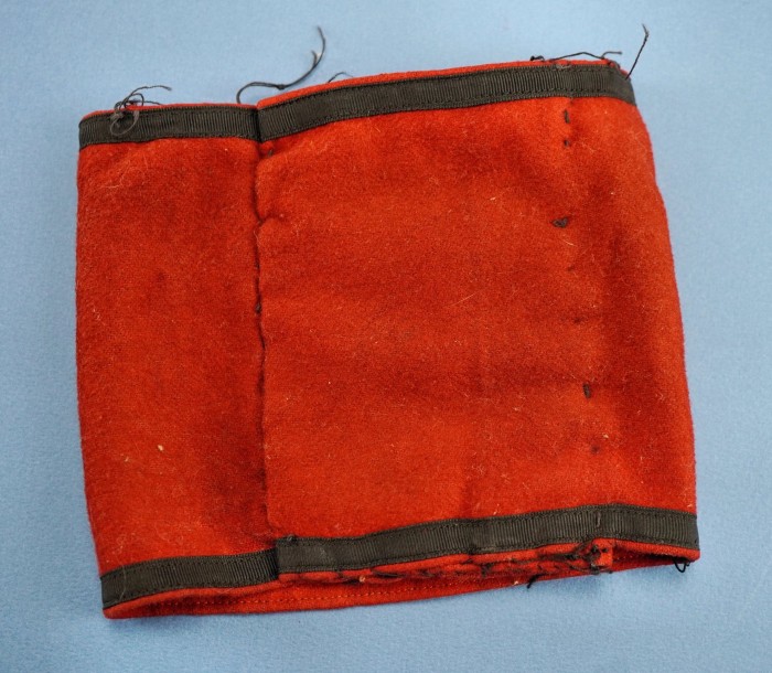 SOLD - Early Multipiece Wool SS Armband w/ Cloth RZM tag - Image 8