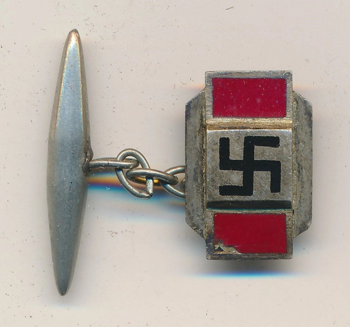 SOLD - Early NSDAP Supporter Cufflink