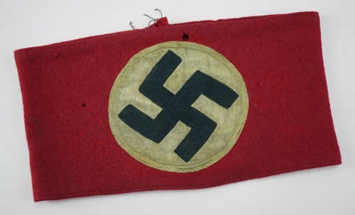 SOLD - Early Wool Chain Stitched NSDAP Armband