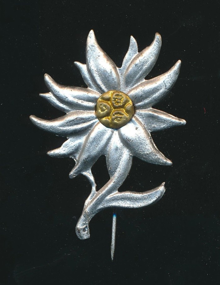 SOLD - Edelweiss Stickpin