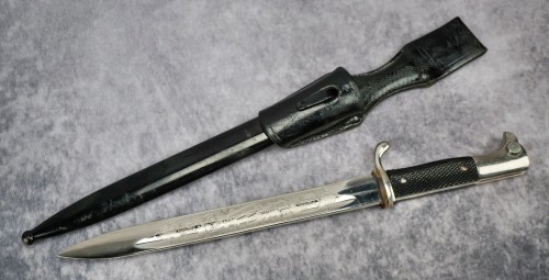 SOLD - Etched Heer K98 Dress Bayonet