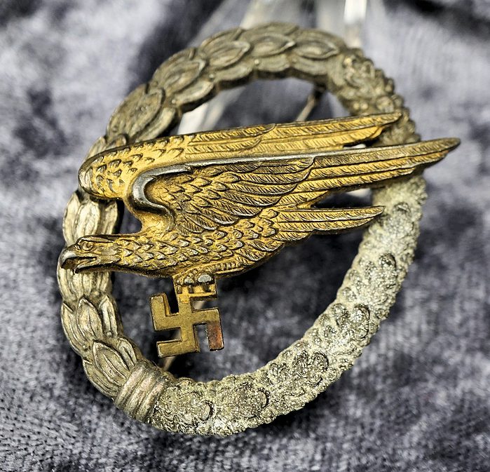 SOLD - Fallschirmjäger Badge by GH Osang