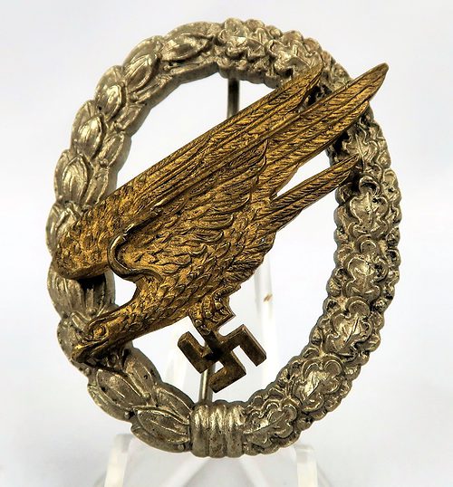 SOLD - Fallschirmjäger Badge by Imme & Sohn