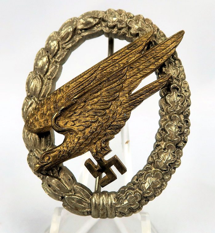 SOLD - Fallschirmjäger Badge by Imme & Sohn