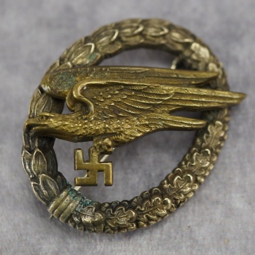 SOLD - Fallschirmjäger Badge by Juncker