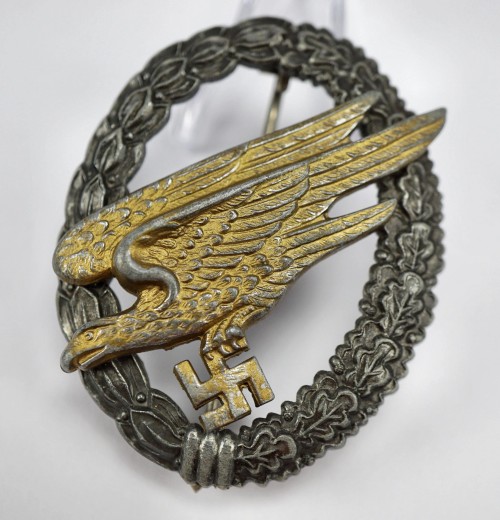 SOLD - Fallschirmjäger Badge produced by Berg & Nolte