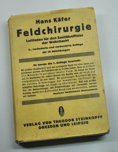 SOLD - Feldchirurgie Leitfaden für den Sanitätsoffizier der Wehrmacht Book