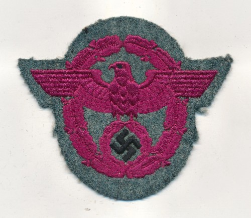 SOLD - Feuerschutzpolizei Sleeve Eagle