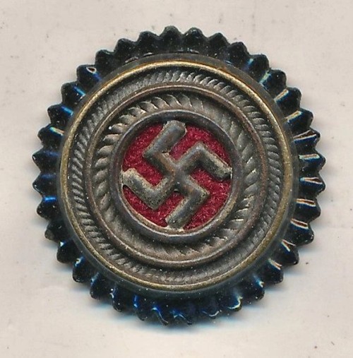 SOLD - First Pattern NSDAP Visor Cap Cockade