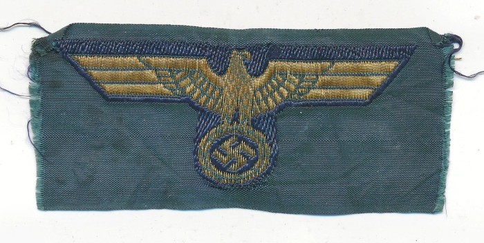 SOLD - Flatwire Kriegsmarine Coastal Artillery Officers/General's Cap Eagle