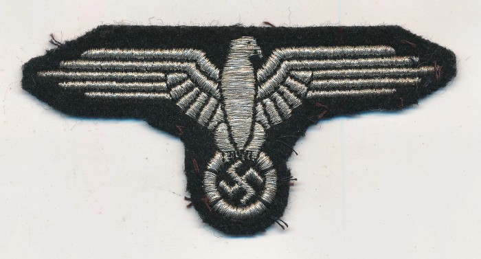 SOLD - French Produced Waffen SS Sleeve Eagle