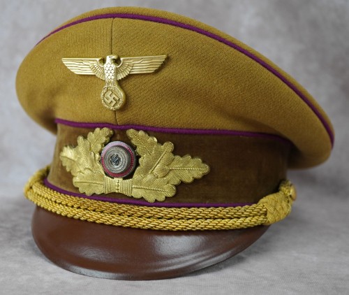 SOLD - Gau Level NSDAP Official Visor Cap
