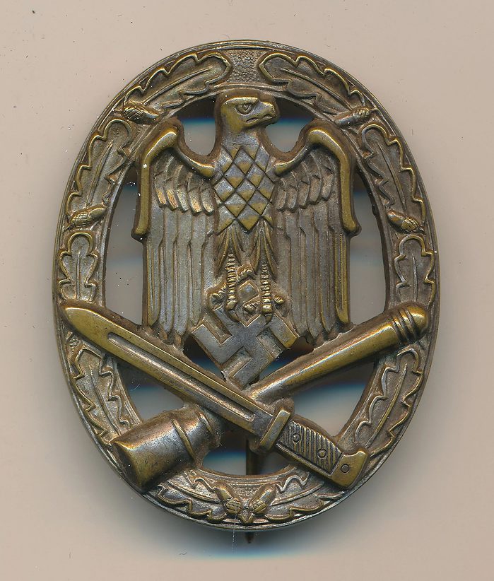 SOLD - General Assault Badge by Schauerte & Hohfeld