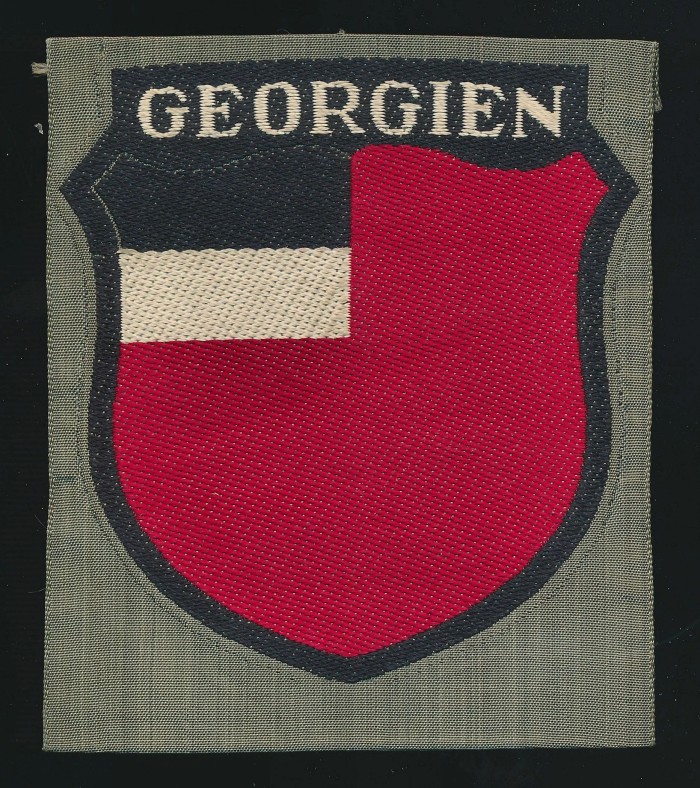 SOLD - Georgian Volunteer Sleeve Shield