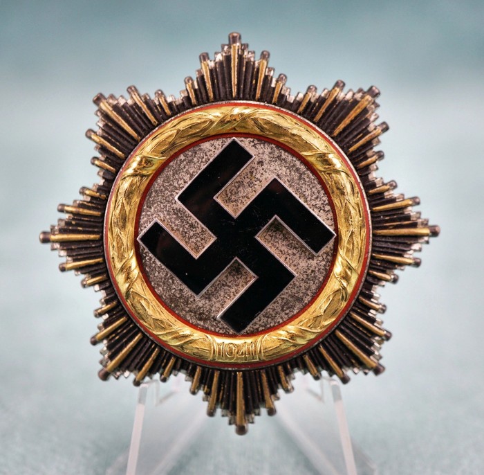 SOLD - German Cross in Gold by Otto Klein