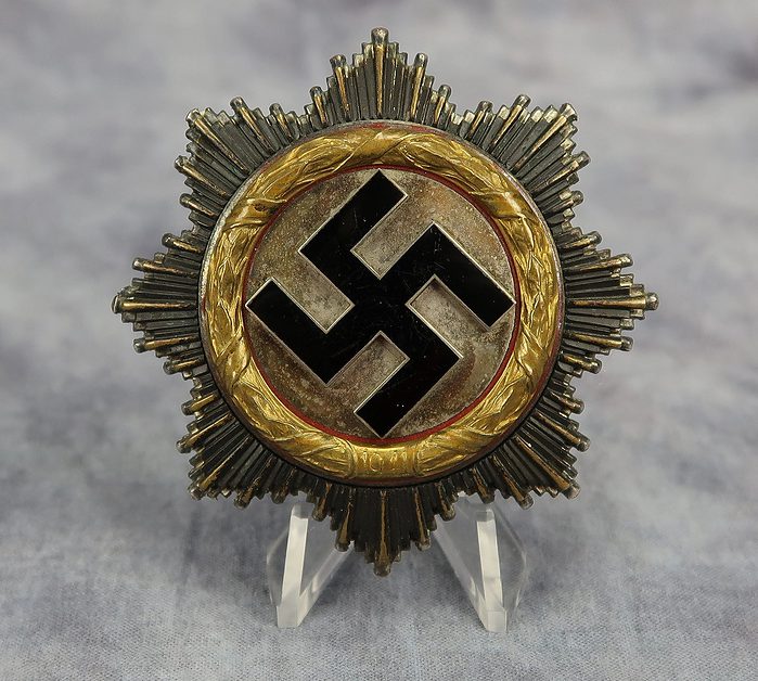 SOLD - German Cross in Gold by Zimmerman